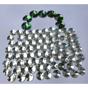 Flat Back Glass Sew on Stone Bead Rhinestone for Dress Garment Shoes